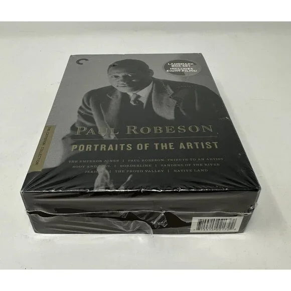 PAUL ROBESON PORTRAITS OF THE ARTIST 4 Dvd Boxset 8 Films CRITERION NEW SEALED - Picture 3 of 7